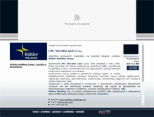Tablet Screenshot of lmc.sk