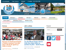 Tablet Screenshot of lmc.org.br